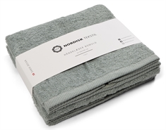 Baumwoll-Handtücher - 100% Baumwolle - 2er-Pack - Staubgrün